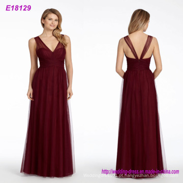 Moda por atacado Classic Designs Long Backless Evening Dress